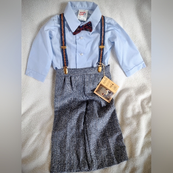 NWT Vintage 1990 Good Lad of Philadelphia Outfit Boys 18 Months Made in USA 4 Pc - Picture 4 of 12